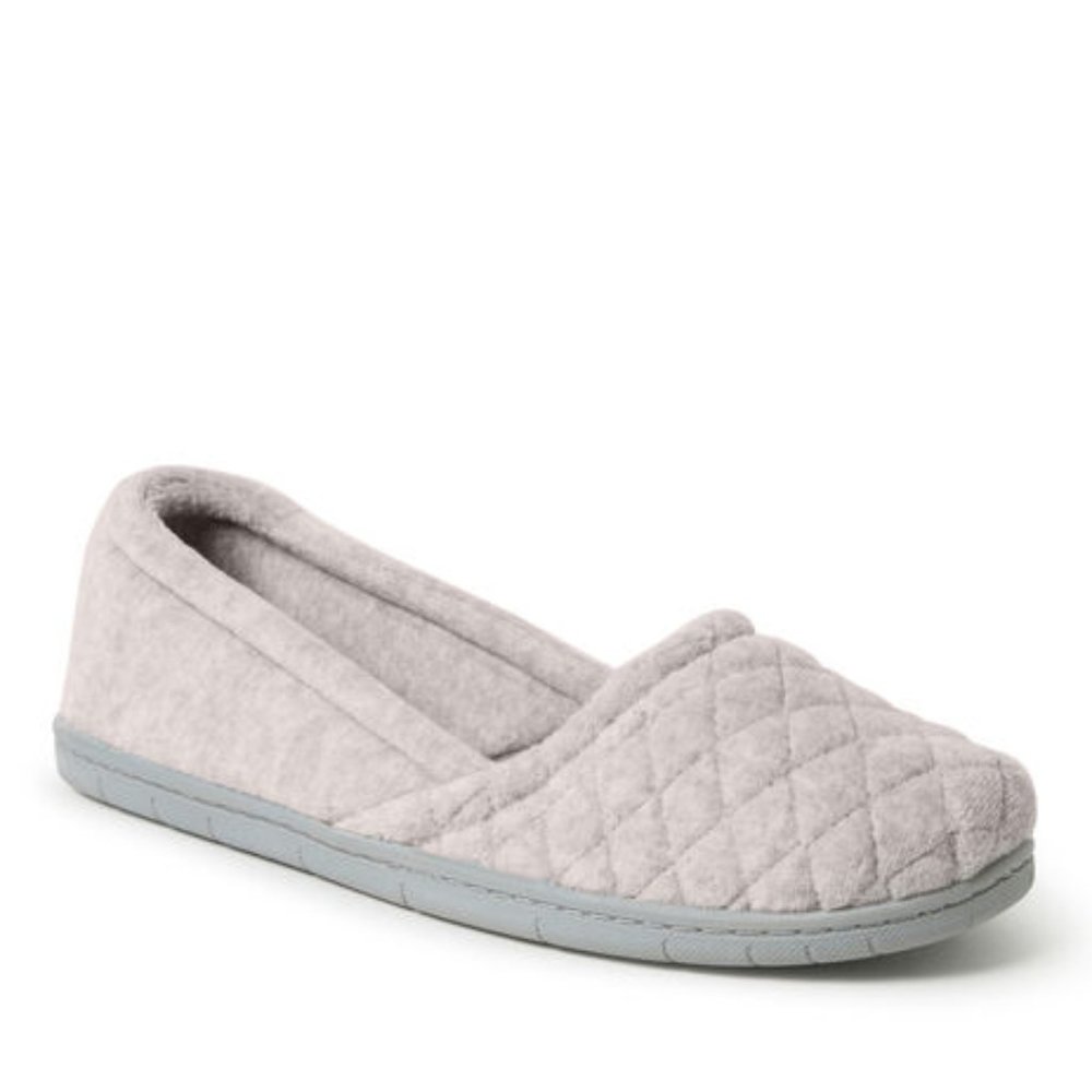 dearfoams Women's Sleet Katie Velour Closed Back / NWT / Large